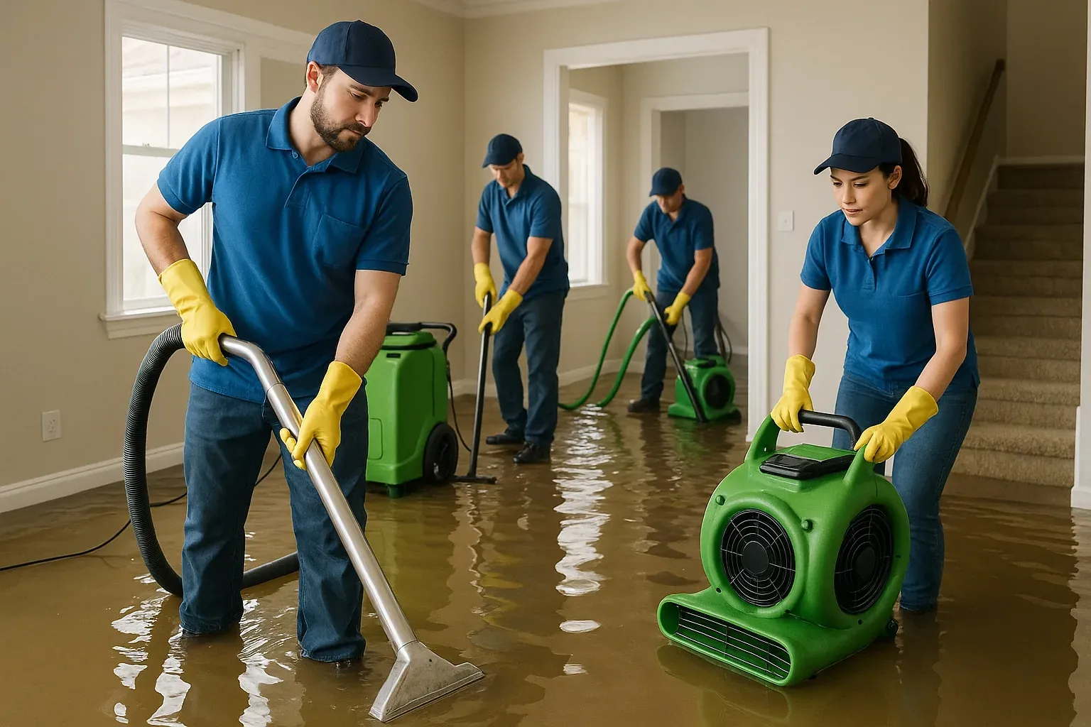 Rapid flood damage restoration services in Sydney